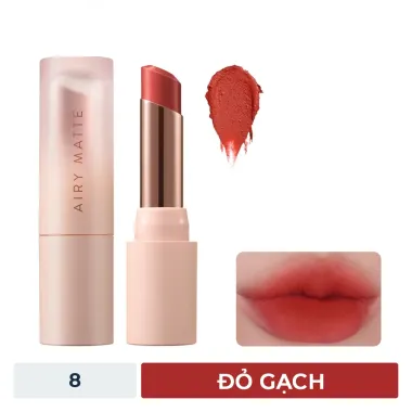 Son kem lì Innisfree Airy Matte Tint (Màu 04 & 08) – Sắc môi thời thượng, kết cấu siêu nhẹ chuẩn Hàn Quốc