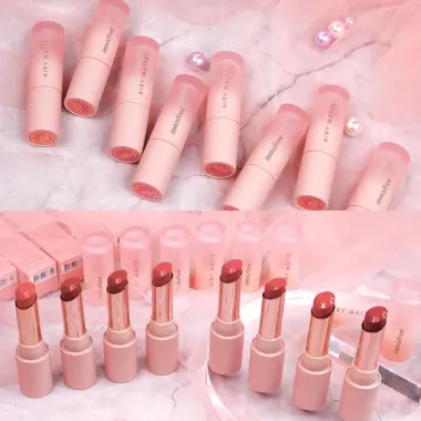 Son kem lì Innisfree Airy Matte Tint (Màu 04 & 08) – Sắc môi thời thượng, kết cấu siêu nhẹ chuẩn Hàn Quốc