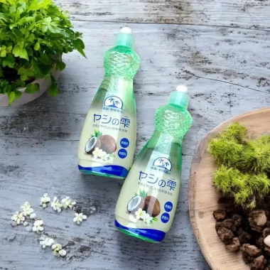 Nước rửa chén thiên nhiên Kaneyo Nhật Bản chiết xuất từ dầu dừa 600ml 