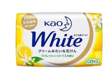 Xà phòng tắm trắng Kao White 130g – Trải nghiệm làn da sạch mịn và ngát hương hoa từ Nhật Bản