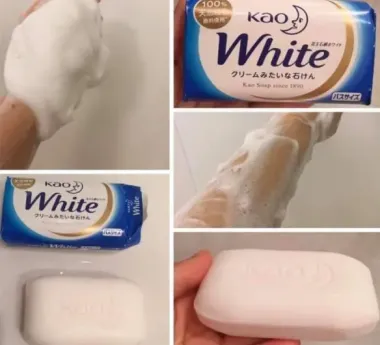 Xà phòng tắm trắng Kao White 130g – Trải nghiệm làn da sạch mịn và ngát hương hoa từ Nhật Bản