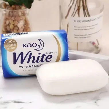Xà phòng tắm trắng Kao White 130g – Trải nghiệm làn da sạch mịn và ngát hương hoa từ Nhật Bản