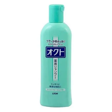 Dầu gội Lion Okuto 320ml – Giải pháp chuyên biệt cho gàu và ngứa da đầu từ Nhật Bản