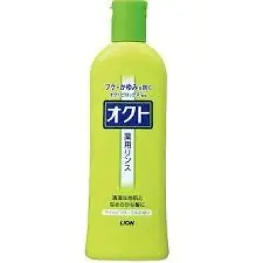 Dầu xả Lion Okuto 320ml – Giải pháp phục hồi tóc hư tổn, ngăn ngừa gàu và ngứa chuyên sâu từ Nhật Bản