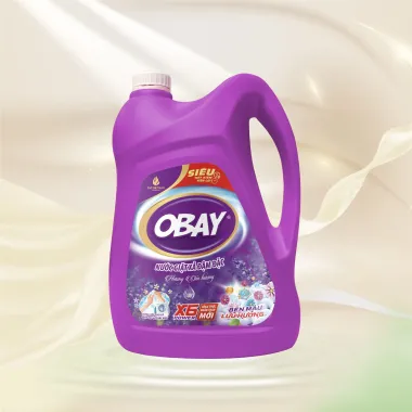 Nước giặt xả đậm đặc Obay 4500ml – Giải pháp giặt xả 2 trong 1, lưu hương bền lâu từ Thái Lan