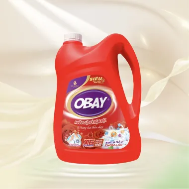 Nước giặt xả đậm đặc Obay 4500ml – Giải pháp giặt xả 2 trong 1, lưu hương bền lâu từ Thái Lan