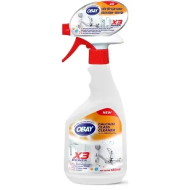 Siêu tẩy cặn canxi Obay 450ml – Giải pháp đánh bay vết ố cứng đầu, trả lại vẻ sáng bóng từ Thái Lan