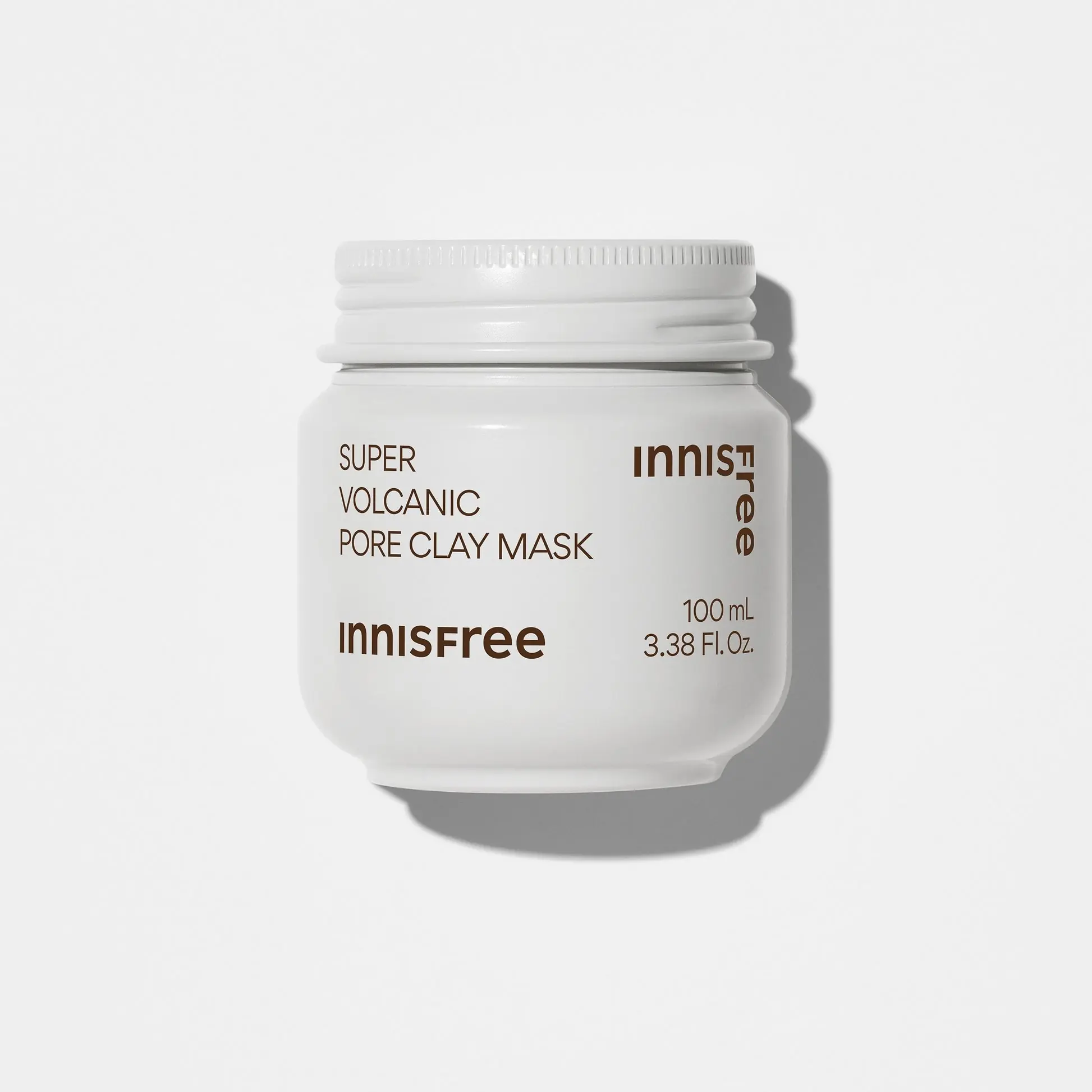 Mặt nạ đất sét Innisfree Super Volcanic Pore Clay Mask 2X 100ml – Khắc tinh mụn đầu đen từ tro núi lửa Jeju Hàn Quốc