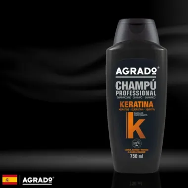 Dầu gội Agrado Keratin 750ml - Tây Ban Nha