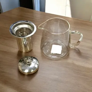 Ấm Pha Trà Thủy Tinh Echo Japan 650ml