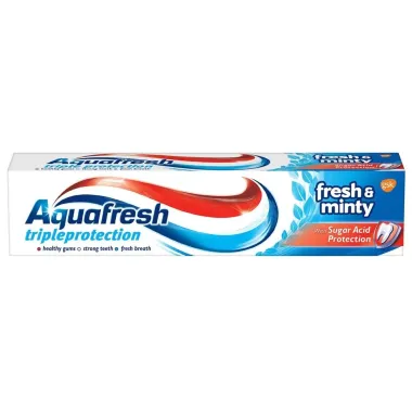 Kem đánh răng Aquafresh Fresh & Minty 100ml – Giải pháp chăm sóc răng miệng toàn diện, hơi thở thơm mát từ Vương Quốc Anh
