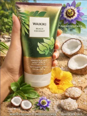 Tắm cát tẩy tế bào chết Bath & Body Works Sand Scrub 326g – Giải pháp thanh lọc và làm mịn da chuyên sâu từ Mỹ