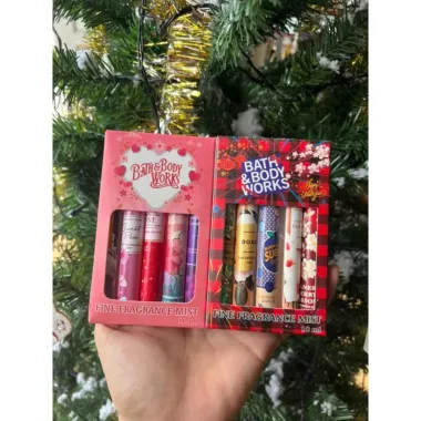 Set 5 chai xịt thơm Bath & Body Works mini 10ml – Trải nghiệm đa dạng hương thơm biểu tượng từ Mỹ