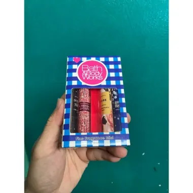 Set 5 chai xịt thơm Bath & Body Works mini 10ml – Trải nghiệm đa dạng hương thơm biểu tượng từ Mỹ