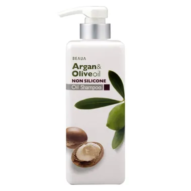 DẦU GỘI CHIẾT XUẤT HẠT ARGAN VÀ DẦU OLIU BEAUA 550ML - HÀNG NỘI ĐỊA NHẬT