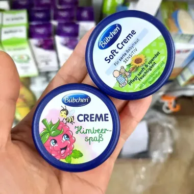 Kem dưỡng ẩm chống nứt da Bubchen 20ml (hoa cúc/dâu) – Giải pháp bảo vệ làn da mịn màng, chống nẻ chuyên sâu từ Đức