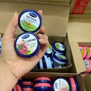 Kem dưỡng ẩm chống nứt da Bubchen 20ml (hoa cúc/dâu) – Giải pháp bảo vệ làn da mịn màng, chống nẻ chuyên sâu từ Đức