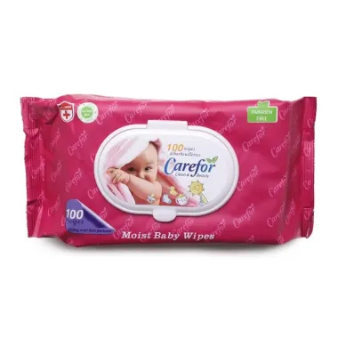 Khăn ướt diệt khuẩn Carefor không mùi (80 miếng / 100 miếng) – Giải pháp vệ sinh an toàn, bảo vệ sức khỏe gia đình từ Thái Lan