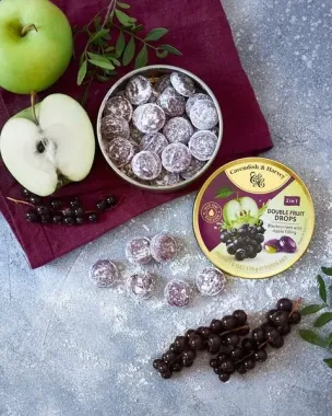 Kẹo trái cây nhân mứt Cavendish & Harvey 2in1 175g – Sự hòa quyện hương vị kép bùng nổ từ Đức