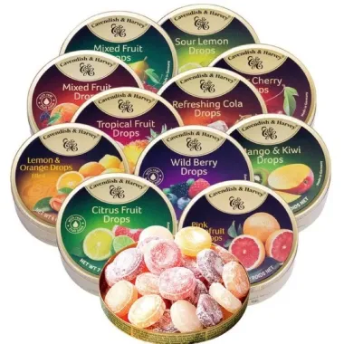 Kẹo trái cây cao cấp Cavendish & Harvey 200g – Tinh túy nước ép trái cây thật từ Đức