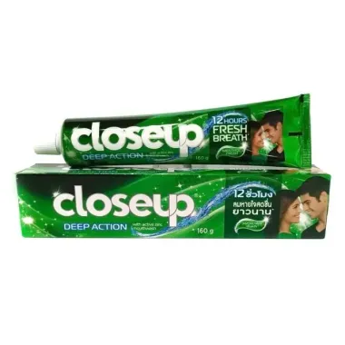 Kem đánh răng Closeup Thái Lan 160g – Đánh thức hơi thở thơm mát, nụ cười trắng sáng từ Thái Lan