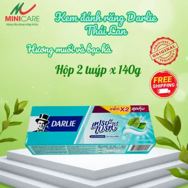 Kem đánh răng ông già Darlie Thái Lan 150g (Hộp 2 tuýp)