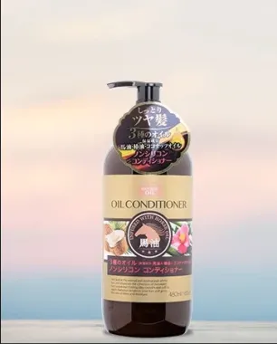 Dầu Xả Chiết Xuất Dầu Ngựa, Dầu Dừa và Dầu Hoa Trà Deve 480ml – Hàng nội địa Nhật, phục hồi tóc khô xơ & hư tổn