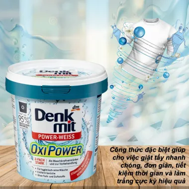 Bột Giặt Tẩy Đa Năng Denkmit Oxi Power 750g