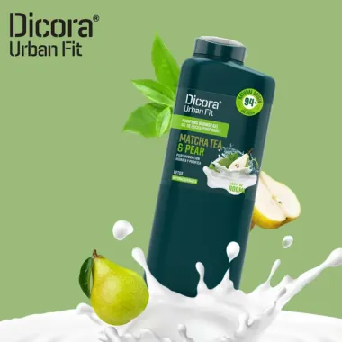 Sữa Tắm Dicora Urban Fit Detox Matcha Tea & Pear Extract 750ml – Nhập khẩu Tây Ban Nha, làm sạch sâu & dưỡng ẩm da