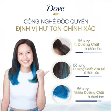 Dầu gội Dove Ultra Care Thái Lan 410ml