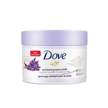 Kem tẩy tế bào chết Dove Exfoliating Body Polish 298g – Giải pháp thanh lọc và nuôi dưỡng làn da mịn màng từ Mỹ