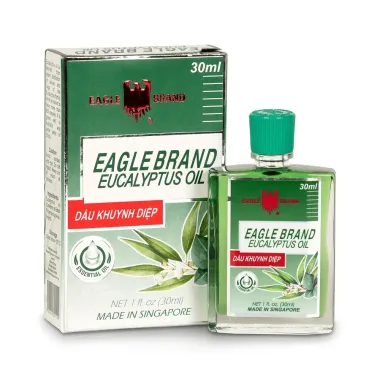 Dầu Khuynh Diệp Eagle Brand Singapore 25ml/30ml – Giữ ấm & giảm cảm hiệu quả