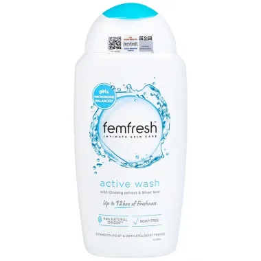 Dung Dịch Vệ Sinh Phụ Nữ Femfresh 250ml – Nhập khẩu Anh Quốc, dịu nhẹ & bảo vệ vùng kín