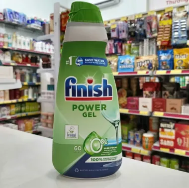 Gel rửa chén Finish Eco 0% 900ml - Nhập khẩu Đức