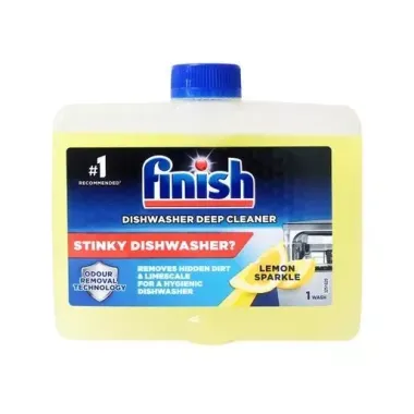 Dung dịch vệ sinh máy rửa chén Finish 250ml - Nhập khẩu Đức