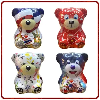 Kẹo trái cây Fruit Point 200g – Hương vị ngọt ngào trong vỏ hộp thiếc quà tặng sinh động