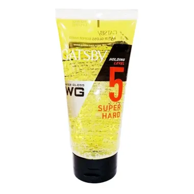 Gel vuốt tóc Gatsby Super Hard 200g Nhật Bản – Giữ nếp cực mạnh, đa dạng phong cách 