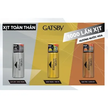 Xịt khử mùi toàn thân Gatsby Urban Perfume Precious One 150ml – Hương gỗ ấm, khử mùi & lưu hương lâu