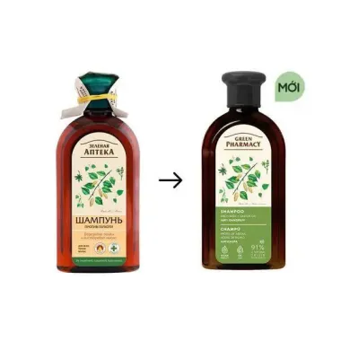Dầu Gội / Dầu Xả Green Pharmacy Ngăn Ngừa Gàu Nụ Bạch Dương & Thầu Dầu (350ml / 300ml)