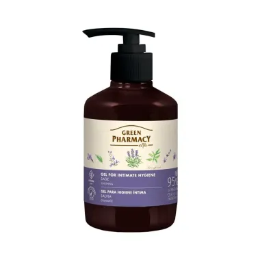 Dung Dịch Vệ Sinh Phụ Nữ Green Pharmacy Gel For Intimate Hygiene 370ml (Cây Trà / Cây Xô Thơm / Hoa Cúc)