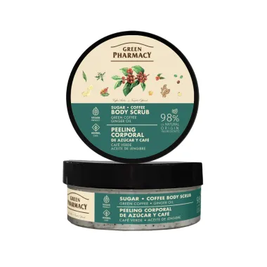 Tẩy Tế Bào Chết Green Pharmacy 200ml (Cà Phê Xanh & Gừng / Hoa Hồng Damask & Bơ Hạt Mỡ)