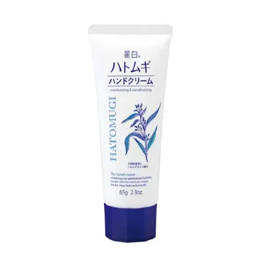 Kem dưỡng da tay Reihaku Hatomugi Hand Cream 65g Nhật Bản – Dưỡng ẩm mềm mịn