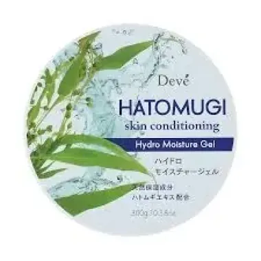 Gel dưỡng ẩm Deve Hatomugi 5 in 1 300g Nhật Bản – Dưỡng da tối giản, cấp ẩm đa năng.