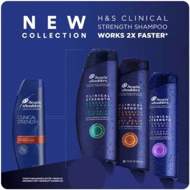 Dầu Gội Trị Gàu Head & Shoulders Clinical Strength 400ml (Mỹ)