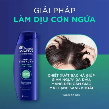 Dầu Gội Trị Gàu Head & Shoulders Clinical Strength 400ml (Mỹ)