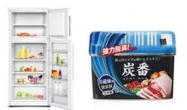 Hộp khử mùi tủ lạnh than hoạt tính Nhật Bản 150g – Khử mùi thực phẩm, giữ tủ lạnh luôn sạch thoáng