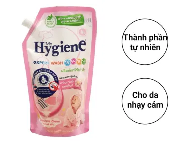Nước Giặt Quần Áo Em Bé Hygiene Chamomile Clean 600ml