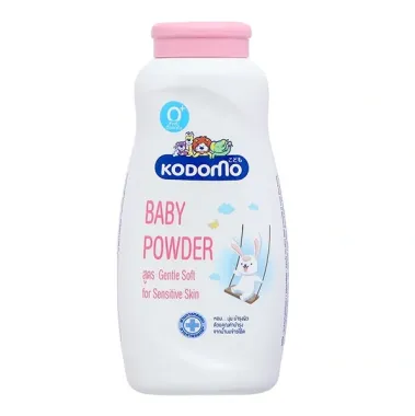 Phấn rôm Kodomo Gentle Soft 180g – Chăm sóc làn da bé mịn màng, thơm mát chuẩn nội địa Thái Lan