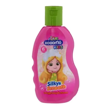 Dầu xả Kodomo Silky & Smooth Kids 6+ 150ml – Giải pháp cho mái tóc mềm mại, suôn mượt tự nhiên từ Thái Lan