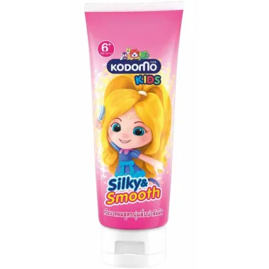 Dầu xả Kodomo Silky & Smooth Kids 6+ 150ml – Giải pháp cho mái tóc mềm mại, suôn mượt tự nhiên từ Thái Lan